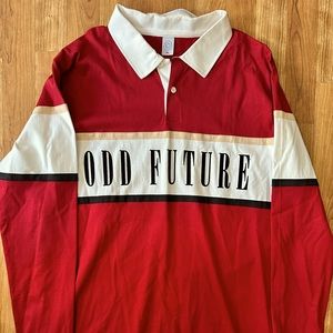 Odd Future Long Sleeve Collard Men's Shirt